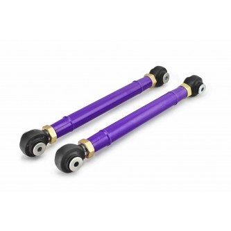 Jeep Wrangler TJ 1997-2006, Front Lower Control Arm Kit, Double Adjustable, Heim/Heim.  Sinbad Purple.  Made in the USA.