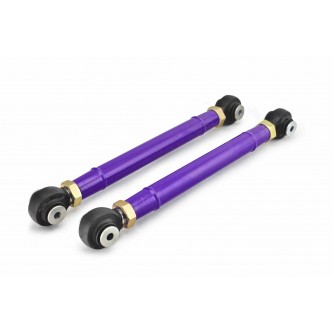 Jeep Wrangler TJ 1997-2006, Rear Lower Control Arm Kit, Double Adjustable, Heim/Heim.  Sinbad Purple.  Made in the USA.