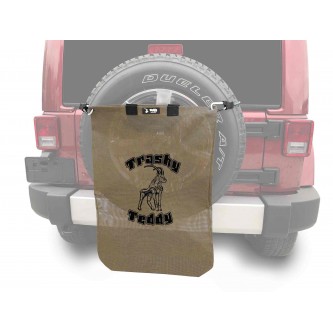 Trashy TeddyÂ®, Tan, Trashy TeddyÂ® Logo in Black.  Made in the USA. Fits the Jeep JK Wrangler.