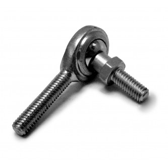 MXM-8S, Bearings, Spherical Rod End, Male, 1/2-20 RH, Chrome Moly Housing, Slotted Nylon Race 0.501 Bore with Integral Ball Stud 