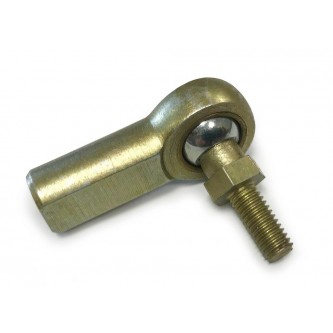 MVFL-3S, Bearings, Spherical Rod End, Female, 10-32 LH, Steel Housing, Bronze Race with Integral Ball Stud  