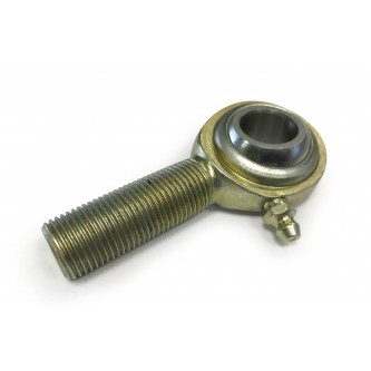 MSM-7Z, Bearings, Spherical Rod End, Male, 7/16-20 RH, Steel Housing, Steel Race 0.4385 Bore with Grease Zerk 