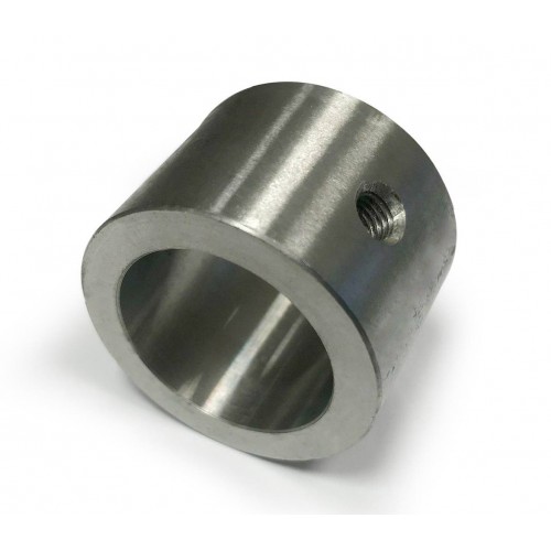 TB-1.125-1.126-1.500, Bushings, Steel (Spacers), 1.125 id, 1.500 outer diameter, 1.126 length Plain Finish Threaded for 1/4-28 SAE LT zerk 