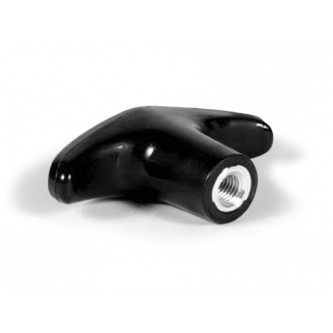 KSTP-187, Knobs, Shift, for Levers and Cables, 10-32 RH, T Round Knob for Push Pull Cables  