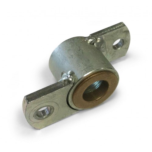 FBC-12-6, Bellcranks, Bulk, 3/4 Bore, Low Carbon Steel, Plated Zinc Yellow Welded Style Bronze Bushing 