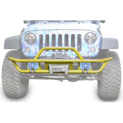 Jeep Wrangler JK 2007-2018, Front Tube Bumper, Lemon Peel.  Made in the USA.