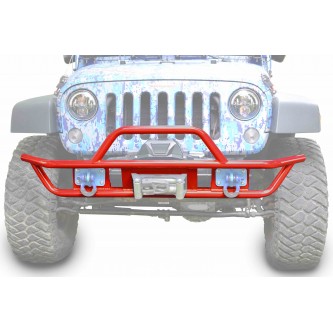 Jeep Wrangler JK 2007-2018, Front Tube Bumper, Red Baron.  Made in the USA.