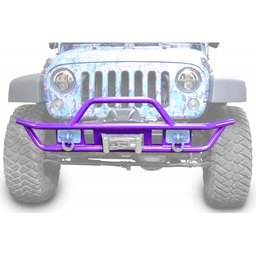 Jeep Wrangler JK 2007-2018, Front Tube Bumper, Sinbad Purple.  Made in the USA.