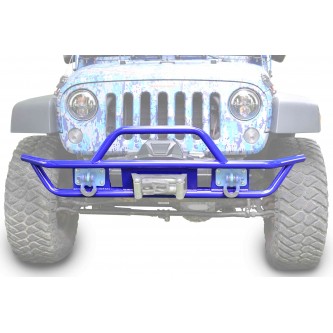 Jeep Wrangler JK 2007-2018, Front Tube Bumper, Southwest Blue.  Made in the USA.