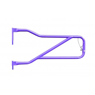 Jeep JT Gladiator Trail Tube Doors, 2019 - Present, Front Tube Door Kit, Sinbad Purple.  Made in the USA.