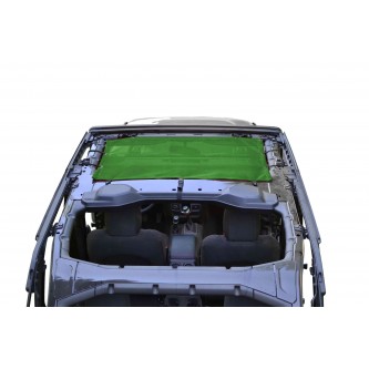Green Front Seat Solar Screen Teddy Top for Jeep Wrangler JL 2018 Steinjager J0048408