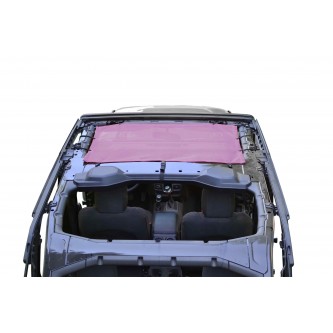 Mauve Front Seat Solar Screen Teddy Top for Jeep Wrangler JL 2018 Steinjager J0048411