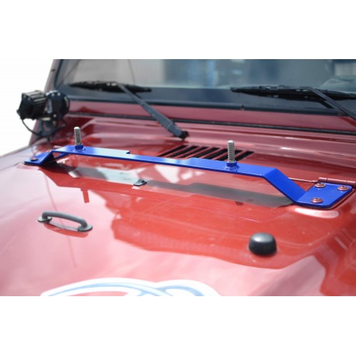 Southwest Blue High Lift Jack Hood Mount For Jeep Wrangler TJ 1997-2006 Steinjager J0048290