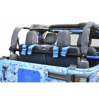 Jeep Wrangler JK, 2007-2018, Rear Harness Bar Kit.  Bare.  2 Door Only.  Made in the USA.