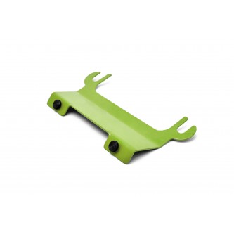 Gecko Green License Plate Relocation Roller Fairlead Bracket for Jeep Wrangler JK 2007-2018 Steinjag