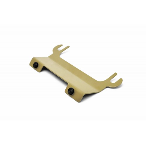 Military Beige License Plate Relocation Hawse Fairlead Bracket for Jeep Wrangler JK 2007-2018 Steinj