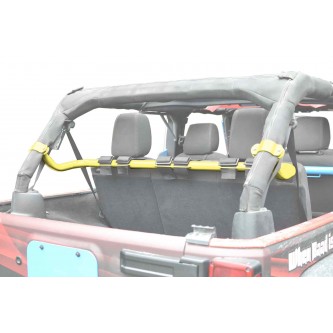 Jeep JK, 2007-2018, Rear Harness Bar Kit. Lemon Peel.  Four Door Only.  Made in the USA.