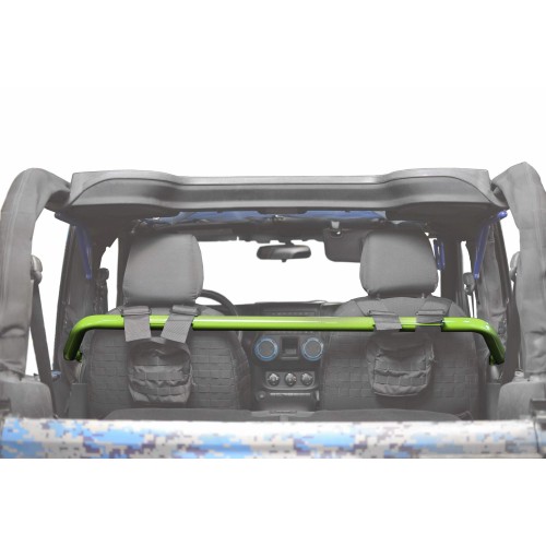 Jeep Wrangler JK, 2007-2018, Front Harness Bar Kit.  Gecko Green.  2 Door Only.  Made in the USA.
