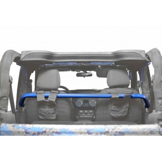 Jeep Wrangler JK, 2007-2018, Front Harness Bar Kit.  Playboy Blue.  2 Door Only.  Made in the USA.