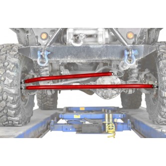 For Jeep TJ 1997-2006, Extended Crossover Steering Kit, Red Baron. Made in the USA