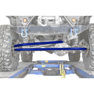 For Jeep TJ 1997-2006, Extended Crossover Steering Kit, Southwest Blue. Made in the USA