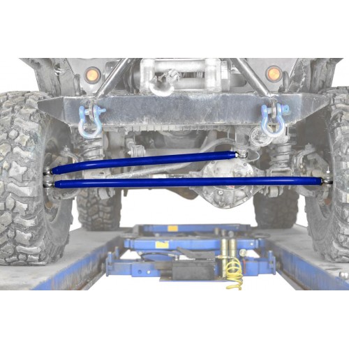 For Jeep TJ 1997-2006, Extended Crossover Steering Kit, Southwest Blue. Made in the USA