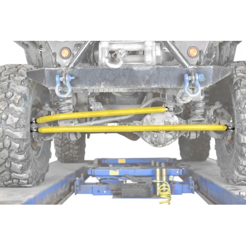 For Jeep TJ 1997-2006, Extended Crossover Steering Kit, Lemon Peel. Made in the USA