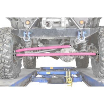 Pink Crossover Steering Kit For Jeep Wrangler TJ 1997-2006 Steinjager J0048532