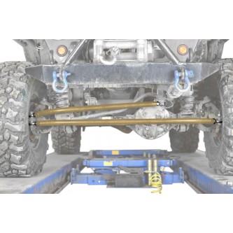 For Jeep TJ 1997-2006, Extended Crossover Steering Kit, Military Beige. Made in the USA
