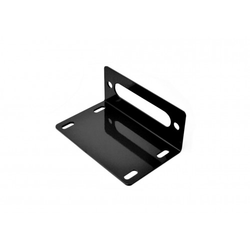 Fits Jeep TJ, 1997-2006, Universal Winch Base Fairlead Mount, Black.  Made in the USA.