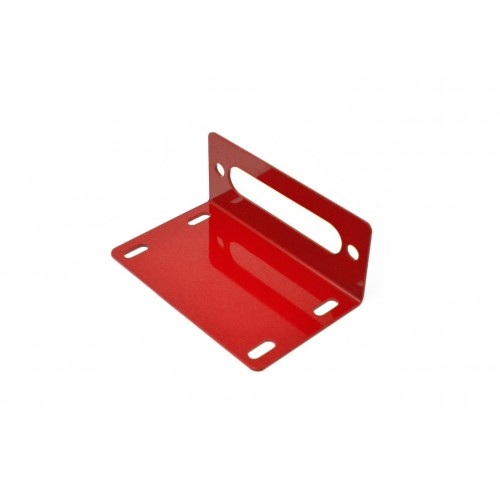 Fits Jeep TJ, 1997-2006, Universal Winch Base Fairlead Mount, Red Baron.  Made in the USA.