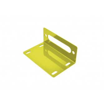 Fits Jeep TJ, 1997-2006, Universal Winch Base Fairlead Mount, Lemon Peel.  Made in the USA.