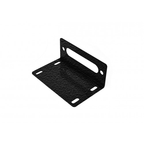 Fits Jeep TJ, 1997-2006, Universal Winch Base Fairlead Mount, Texturized Black.  Made in the USA.