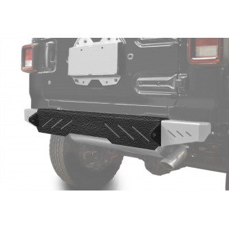 Fits Jeep Wrangler, JL 2018-Present, Rear Bumper with D-Ring Mounts.  Texturized Black. Made in the USA.