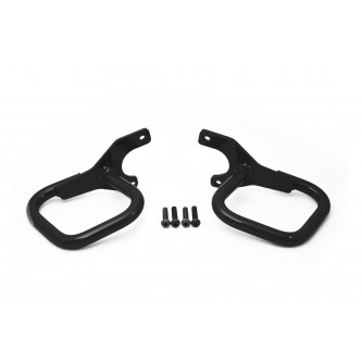 Fits Jeep TJ 1997-2006, Grab Handle Kit, Rigid Wire Form, Black. Made in the USA.