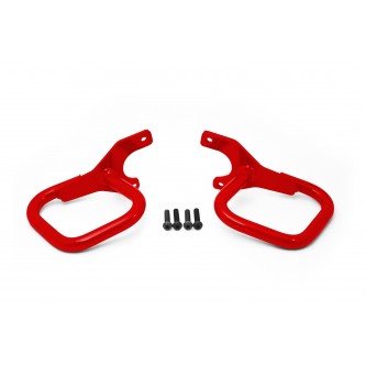 Fits Jeep TJ 1997-2006, Grab Handle Kit, Rigid Wire Form, Red Baron. Made in the USA.