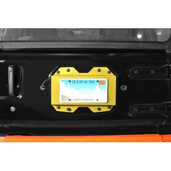 Lemon Peel Rear License Plate Relocator For Jeep Wrangler JL 2018-2019 Steinjager J0048643