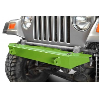 Fits Jeep Wrangler TJ 1997-2006.  Front Bumper. Gecko Green.  Made in the USA