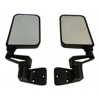 Side door Mirrors  PAIR  for Jeep Wrangler TJ YJ 1987-2002 82200834K Crown