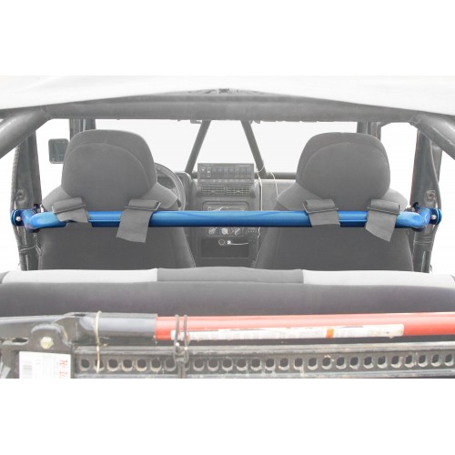 Jeep TJ, 1997-2006, Harness Bar Kit. Playboy Blue.  Made in the USA.
