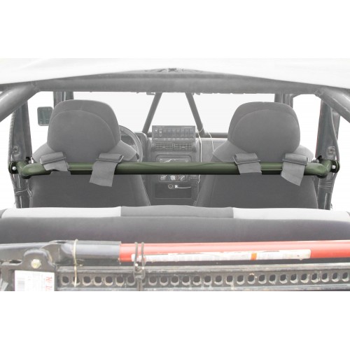 Jeep TJ, 1997-2006, Harness Bar Kit. Locas Green.  Made in the USA.
