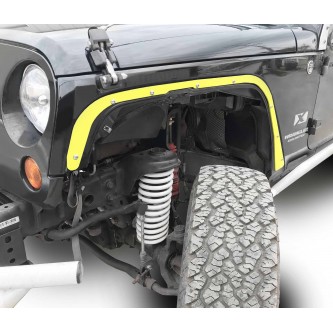 Fits Jeep JK 2007-2018, Front Fender Deletes.  Lemon Peel.  Kit includes two front fender deletes.  Made in the USA.