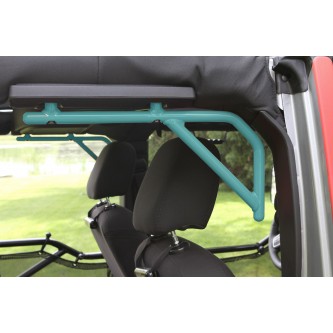 Grab Handle Kit, Jeep JKU Rear, 4 Door Rigid Wire Form, Tiffany Blue