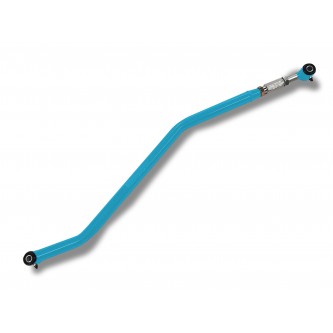 Fits Jeep JL 2018-Present, Premium Panhard Bar, Double Adjustable (Rear).  Fits stock to 6 inch lifts.  Poly/Poly.  Playboy Blue.  Made in the USA.