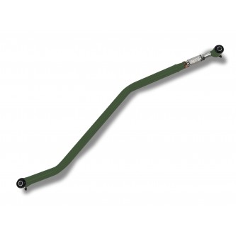 Fits Jeep JL 2018-Present, Panhard Bar, Double Adjustable (Rear).  Fits stock to 6 inch lifts.  Poly/Poly.  Locas Green.  Made in the USA.