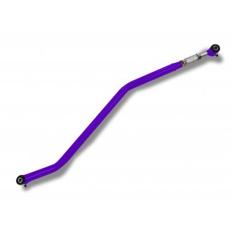 Fits Jeep JL 2018-Present, Premium Panhard Bar, Double Adjustable (Rear).  Fits stock to 6 inch lifts.  Poly/Poly.  Sinbad Purple.  Made in the USA.