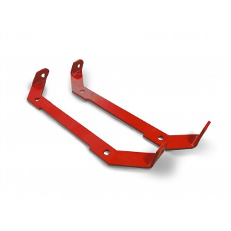 Fits Jeep Wrangler TJ, 1997-2006.  Lap Belt Mount.  Red Baron.  Made in the USA.