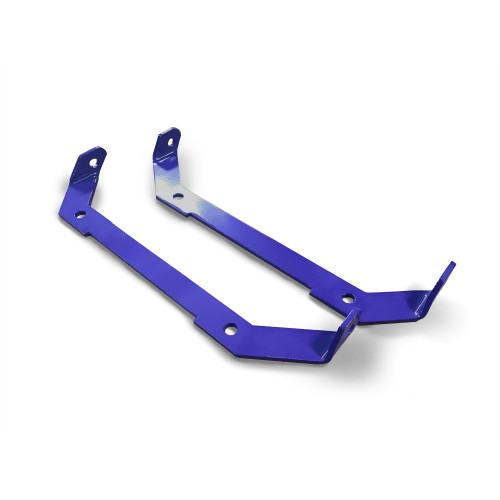 Fits Jeep Wrangler TJ, 1997-2006.  Lap Belt Mount.  Southwest Blue.  Made in the USA.