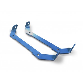Fits Jeep Wrangler TJ, 1997-2006.  Lap Belt Mount.  Playboy Blue.  Made in the USA.