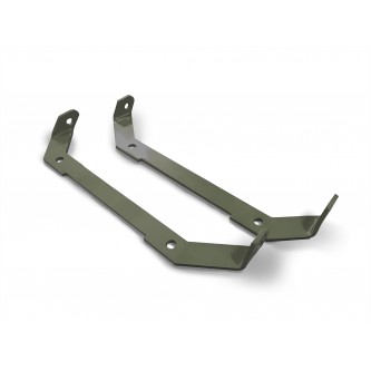 Fits Jeep Wrangler TJ, 1997-2006.  Lap Belt Mount.  Locas Green.  Made in the USA.